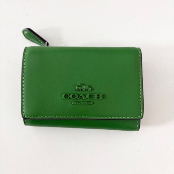 COACH’s LTH TNL HW MCRO WLLT NWOT - Picture 2 of 8